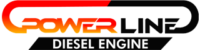 logo powerlinedieselengine hitam