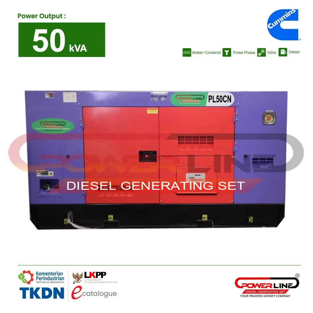 Gambar genset cummins 50 kVA Gambar genset cummins 50 kVA