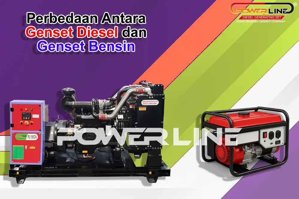 Perbedaan Antara Genset Diesel dan Genset Bensin