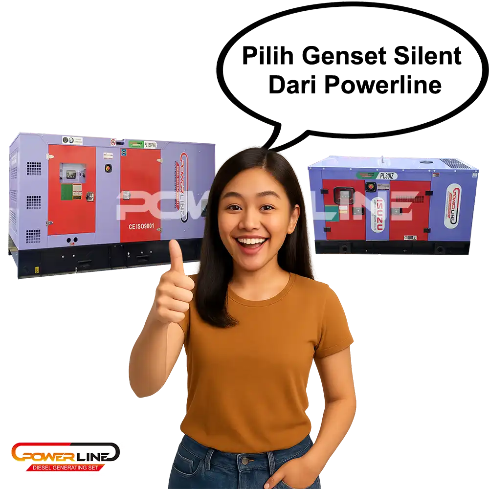 pilih genset silent dari powerline