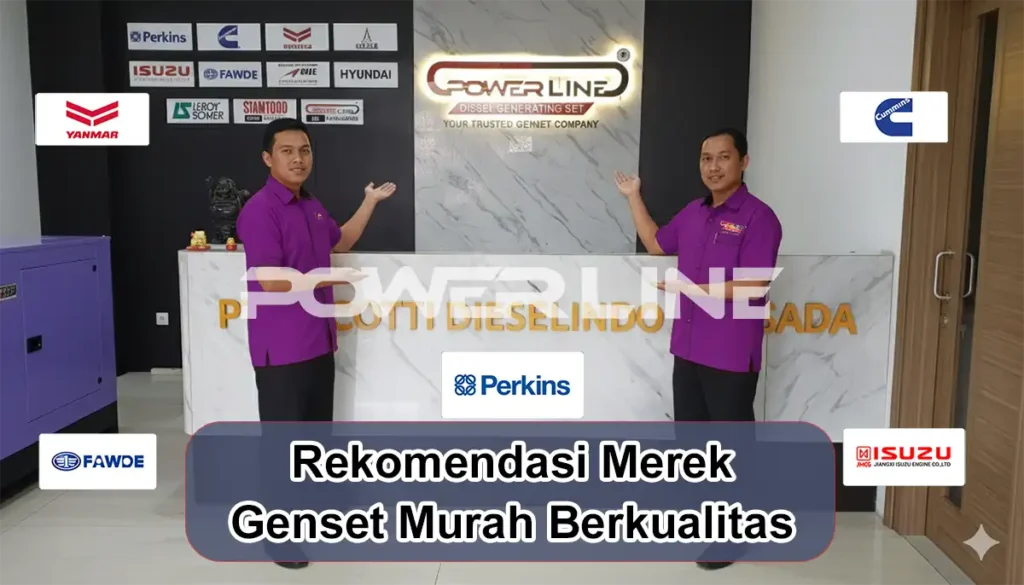 rekomendasi merek genset
