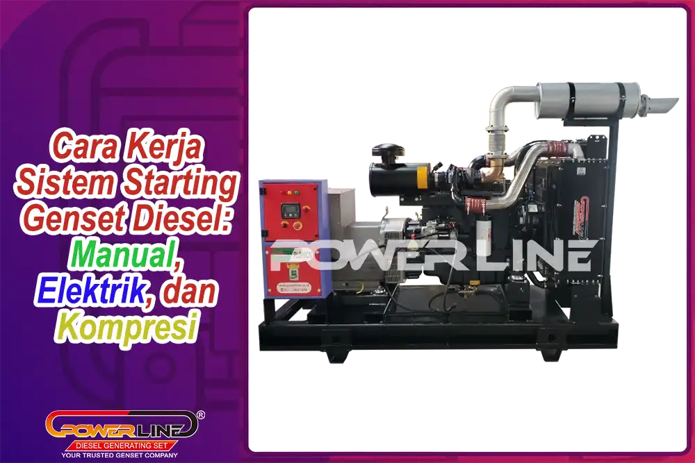 Cara Kerja Sistem Starting Genset Diesel