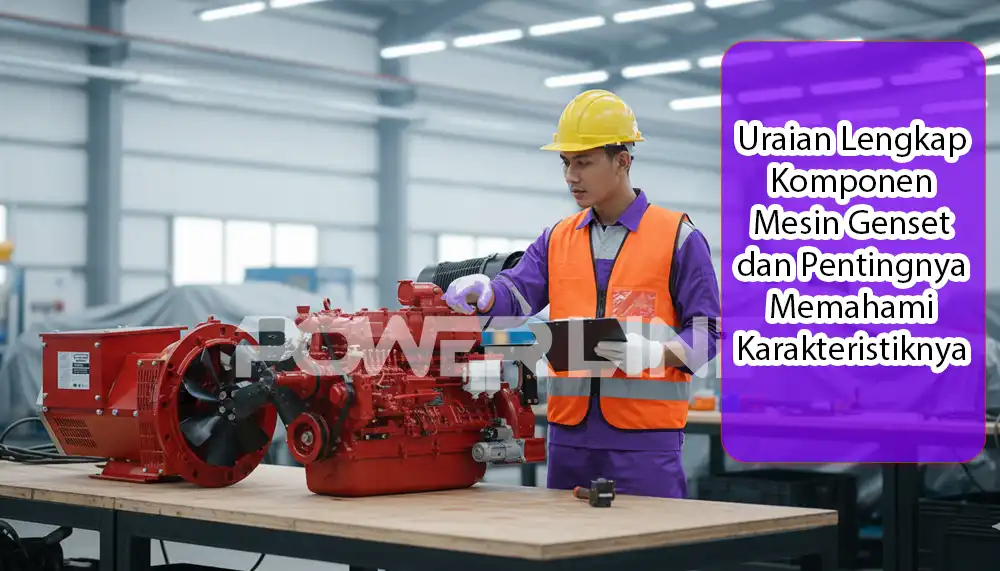 Uraian Lengkap Komponen Mesin Genset