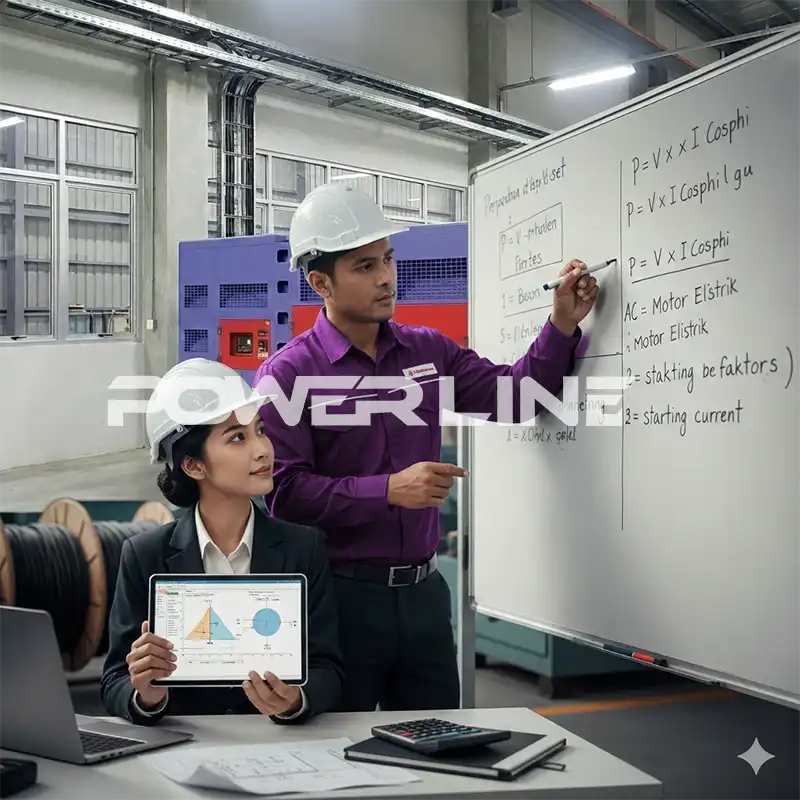 Menghitung Daya Kapasitas Genset