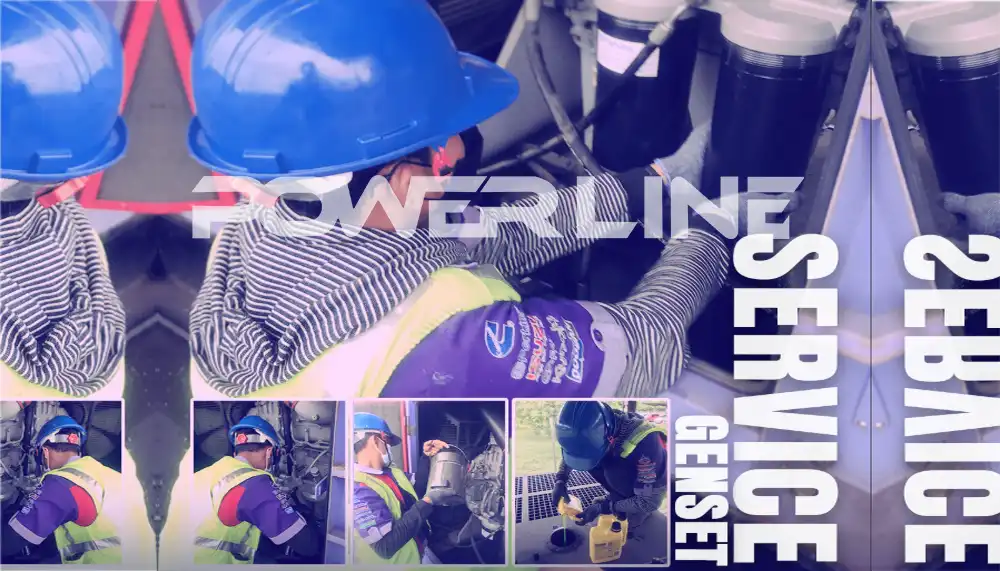 jasa service genset powerline