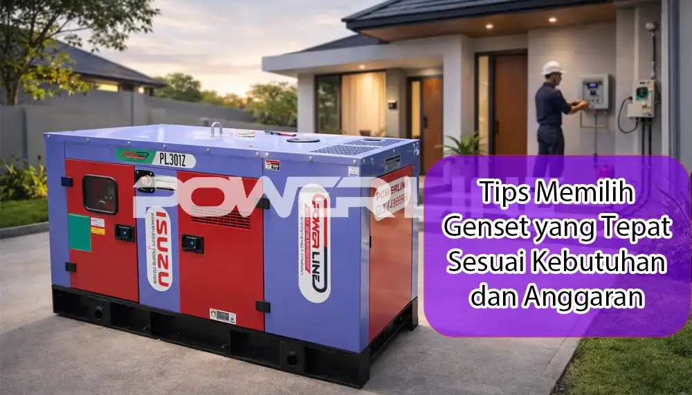 memilih genset yang tepat