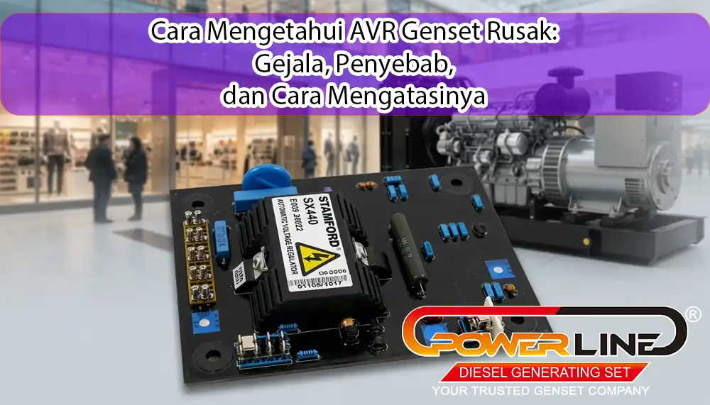 Cara Mengetahui AVR Genset Rusak