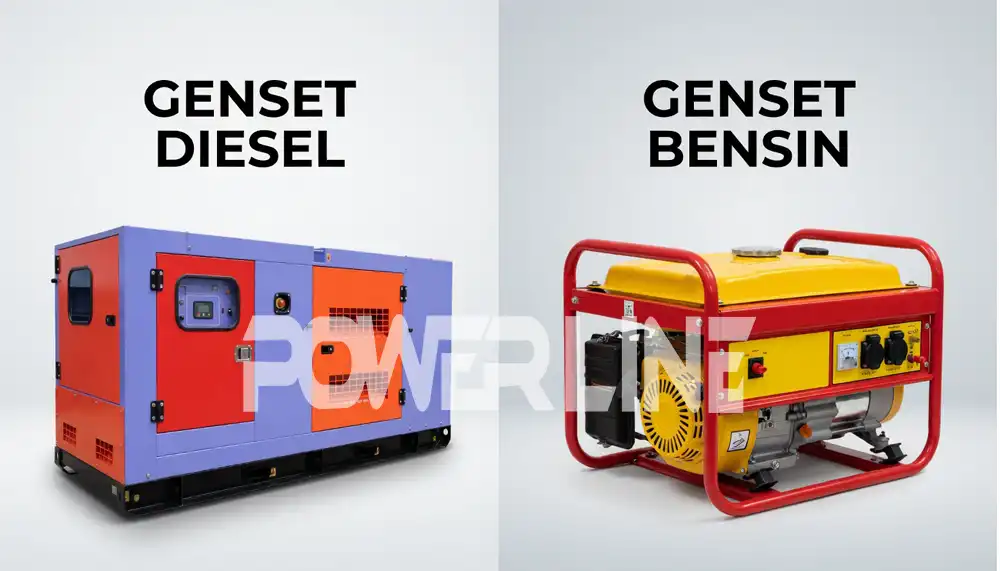 Genset Diesel vs Genset Bensin