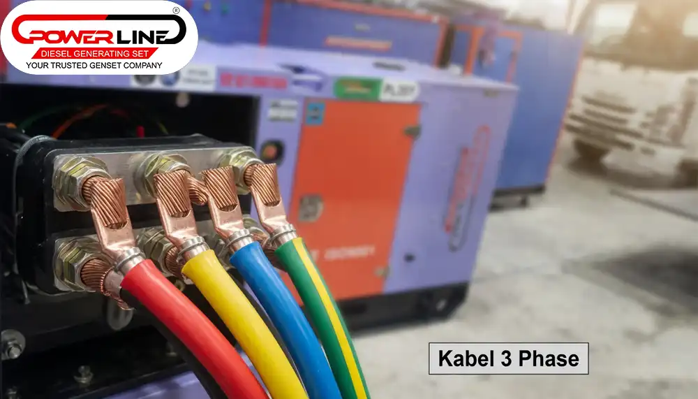 kabel 3 fasa untuk genset