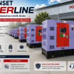 tipe genset powerline